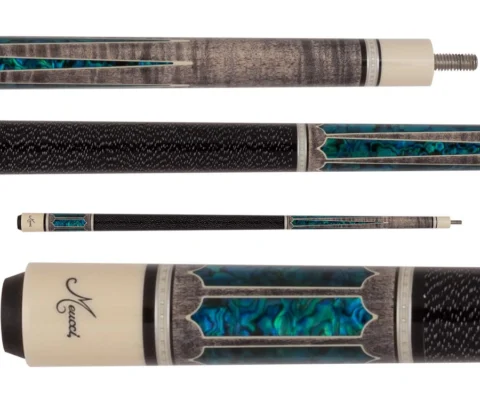 Meucci 2020 Blue Paua Shell Pool Cue